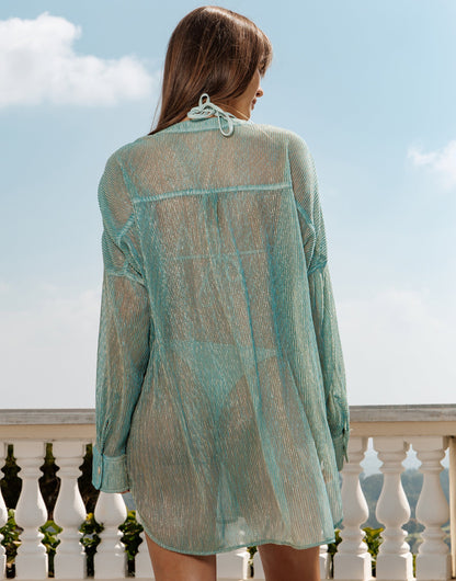SICILY SHIRT - SAGE | Beach Bunny Swimwear