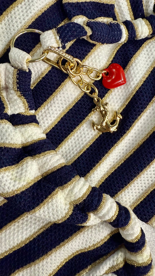 Anchor Bikini Charm - Gold | Beach Bunny Swimwear