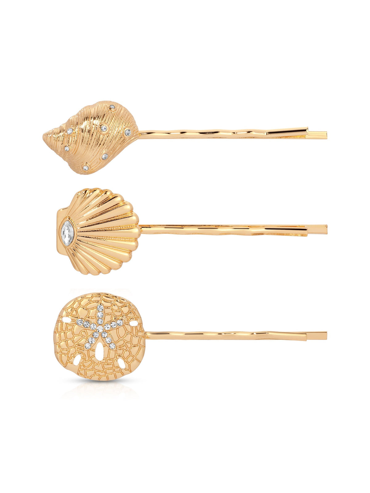 Oceanic Bobby Pin Set by Ettika | Beach Bunny Swimwear