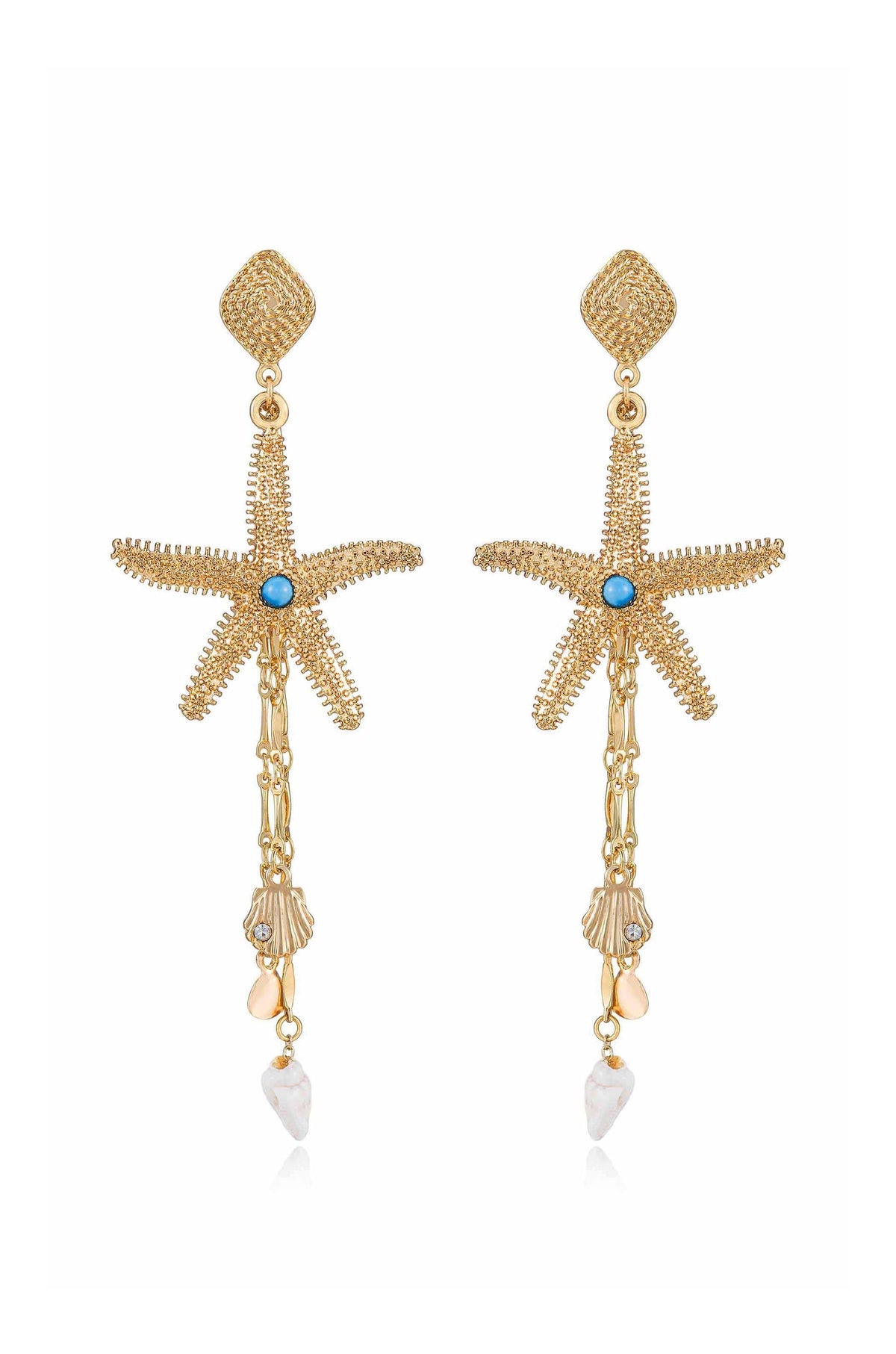 Starfish Seeker Drop Earrings | Beach Bunny Swimwear