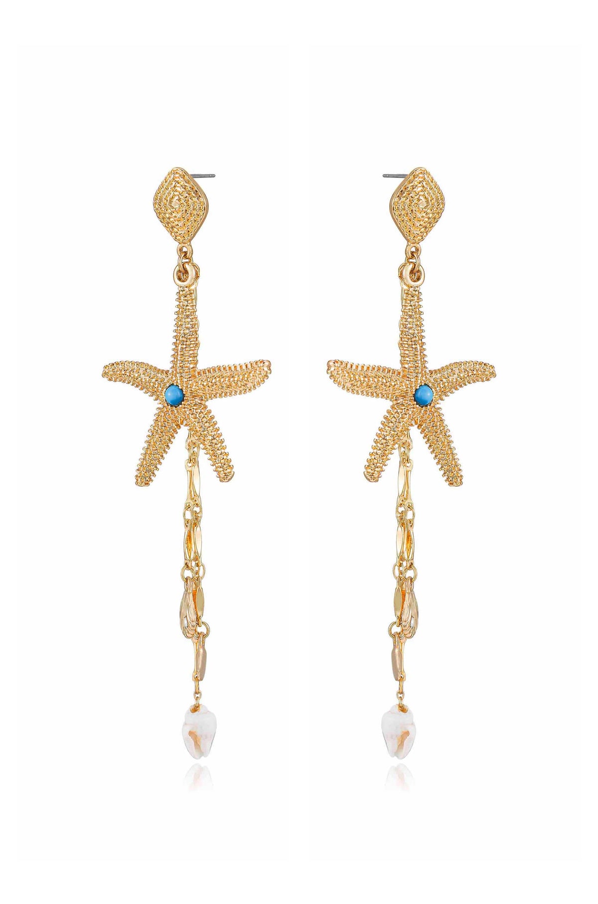 Starfish Seeker Drop Earrings | Beach Bunny Swimwear