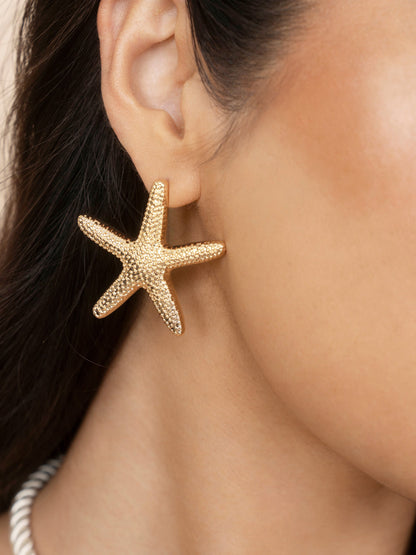 Statement Starfish Stud Earrings | Beach Bunny Swimwear
