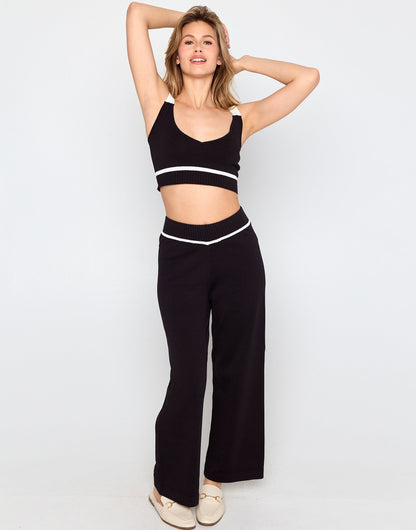 Juliette Knit Tank - Black | Beach Bunny Swimwear