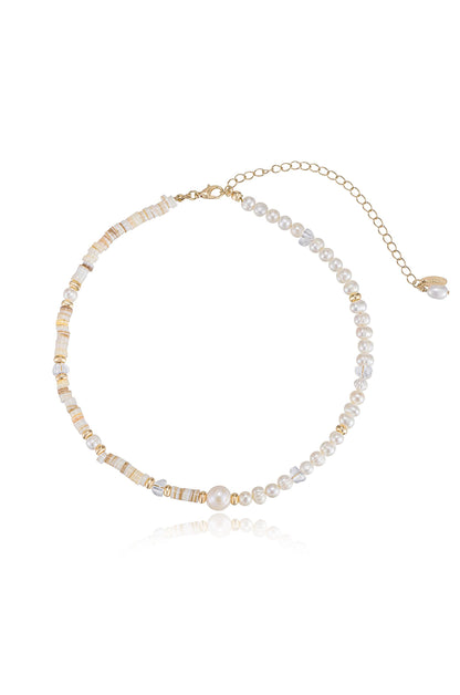 Beach Days Shell Pendant Necklace Set by Ettika | Beach Bunny Swimwear