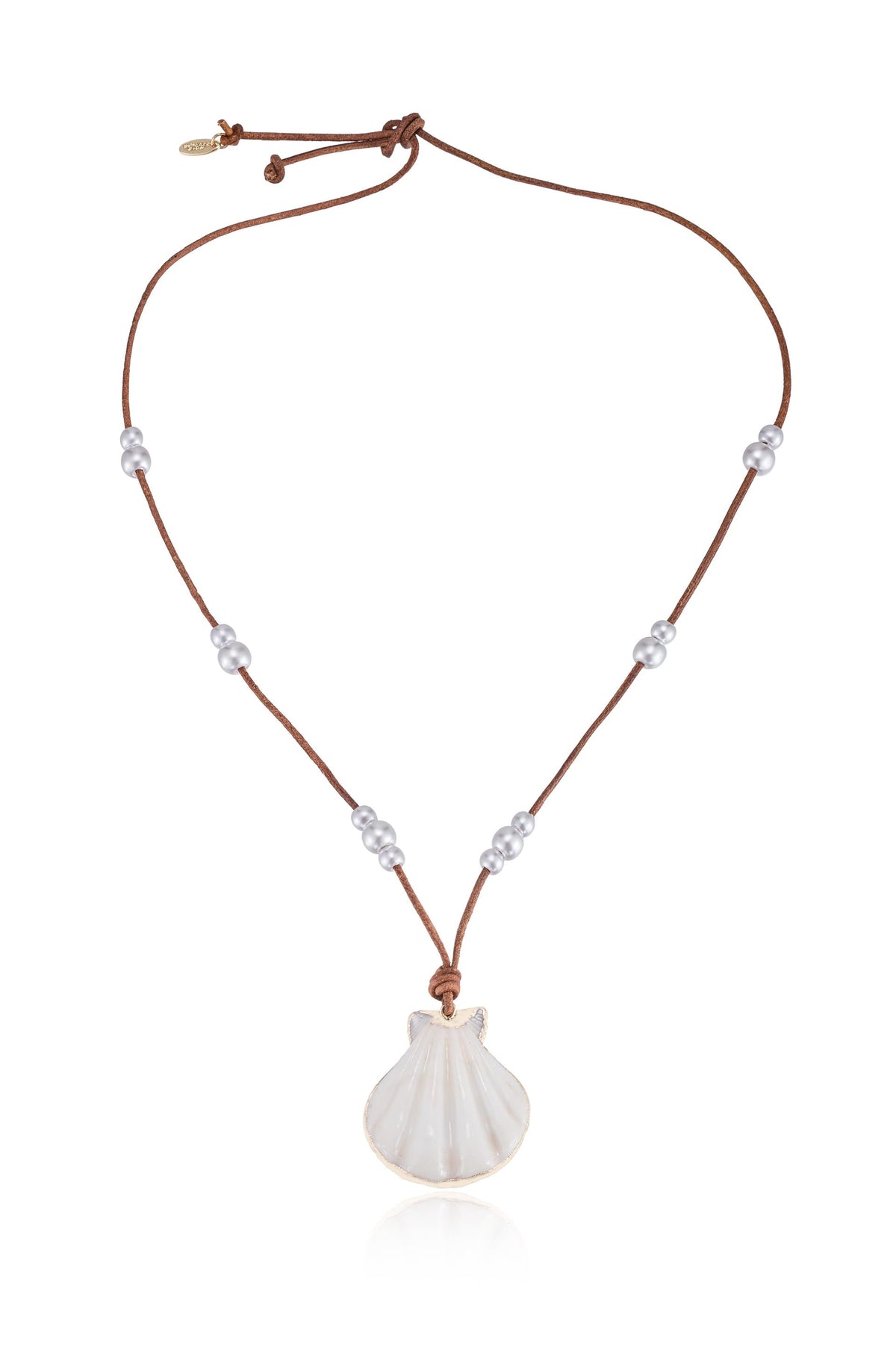 Beach Days Shell Pendant Necklace Set by Ettika | Beach Bunny Swimwear