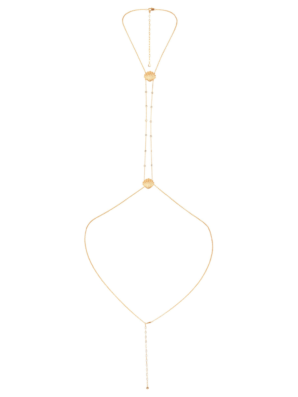 Scallop Shell Body Chain by Ettika | Beach Bunny Swimwear