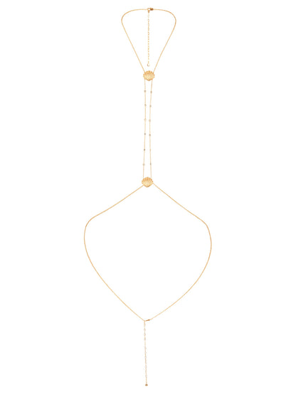 Scallop Shell Body Chain by Ettika | Beach Bunny Swimwear