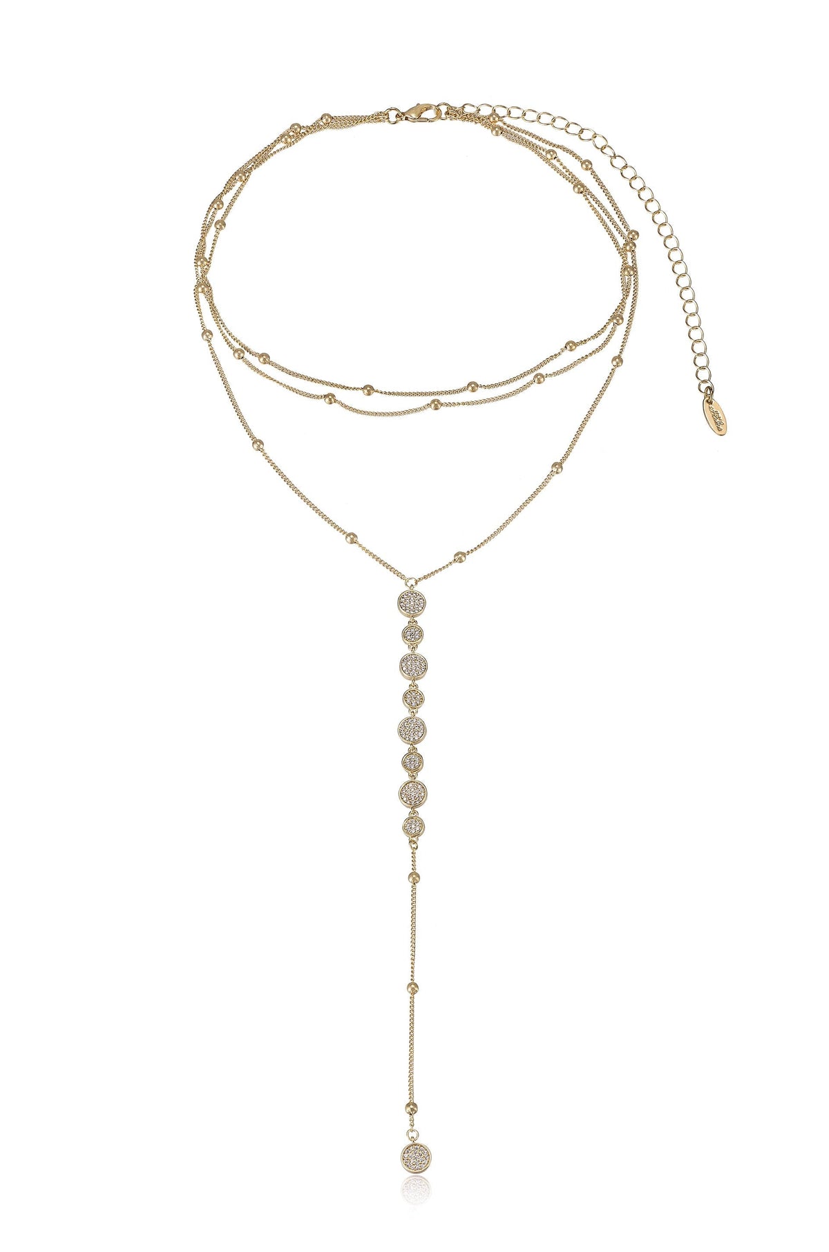 Bali Dreams Crystal Lariat Necklace by Ettika | Beach Bunny Swimwear