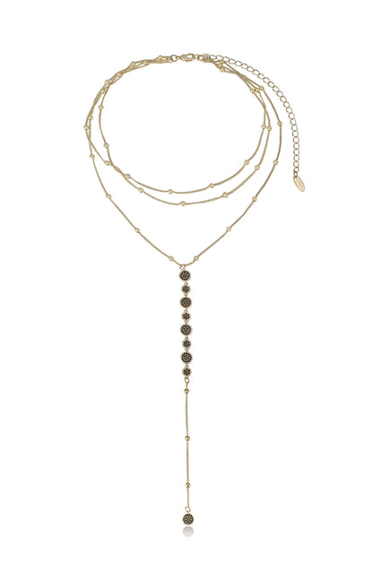 Bali Dreams Crystal Lariat Necklace by Ettika | Beach Bunny Swimwear