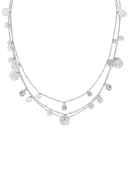 All in Layered Crystal Necklace Set by Ettika | Beach Bunny Swimwear