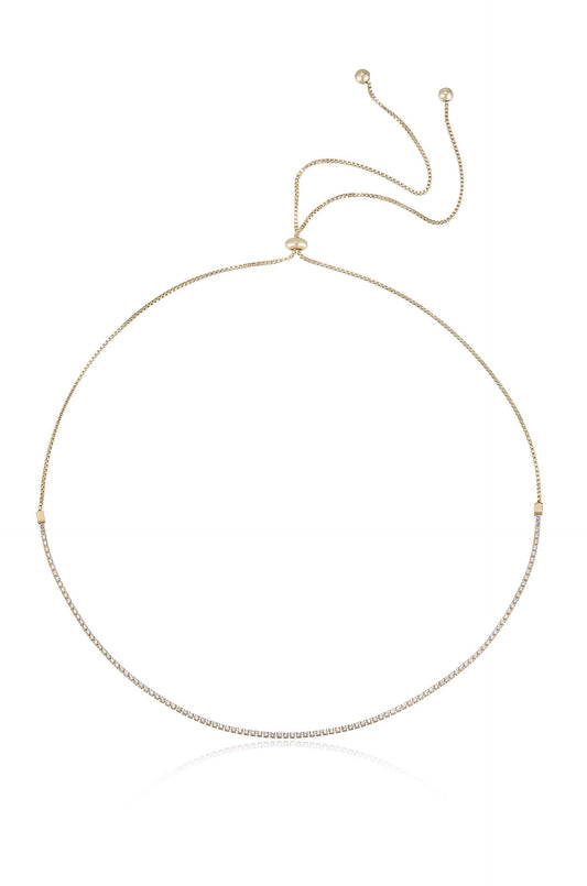 Adjustable Box Chain Necklace by Ettika | Beach Bunny Swimwear
