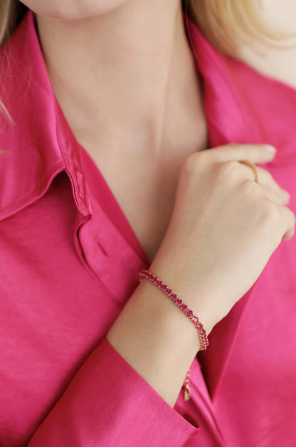 Giselle Sparkle Crystal Bracelet | Beach Bunny Swimwear