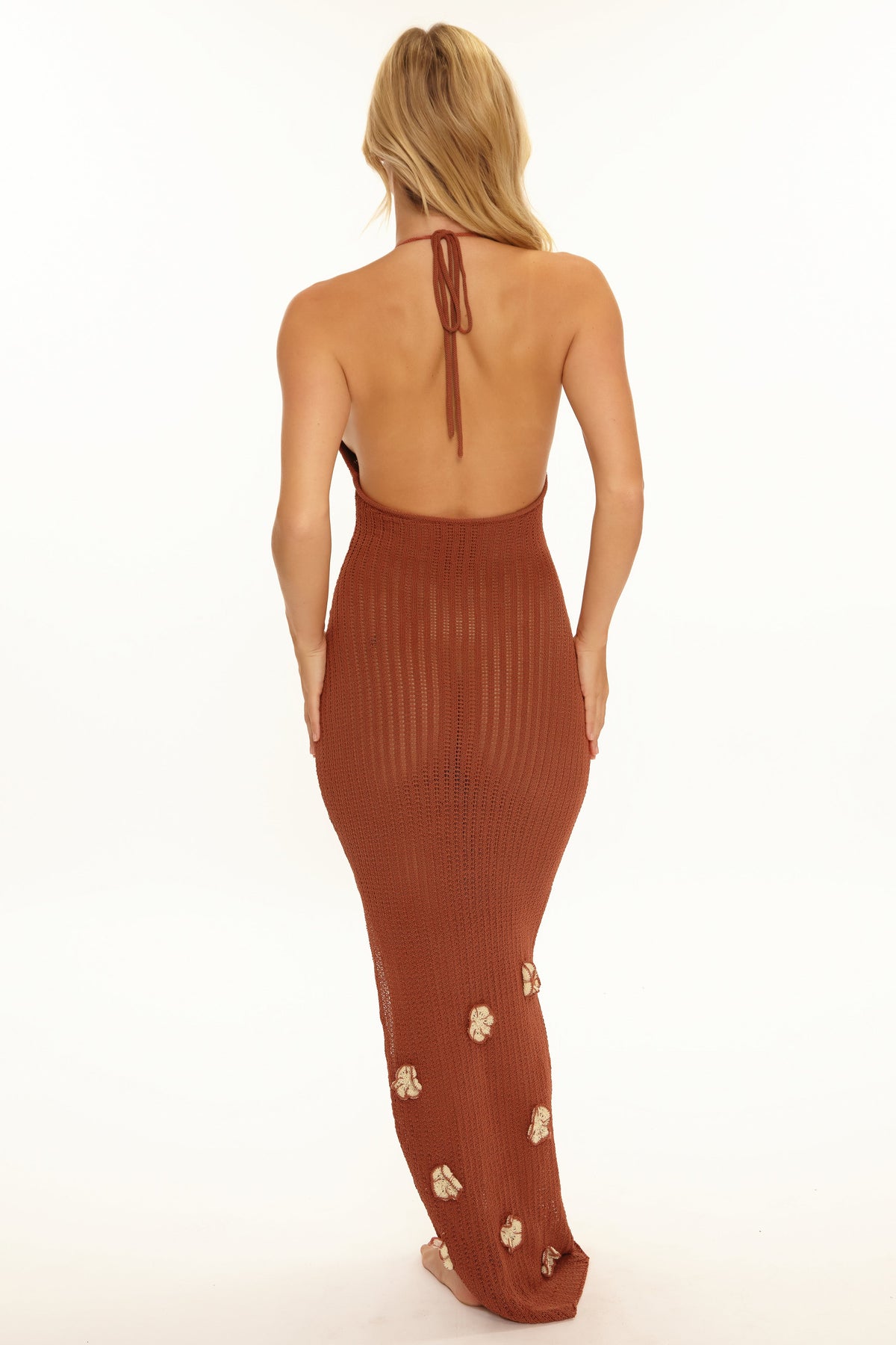 Cyrus Maxi Dress - Dusty Rose | Beach Bunny Swimwear