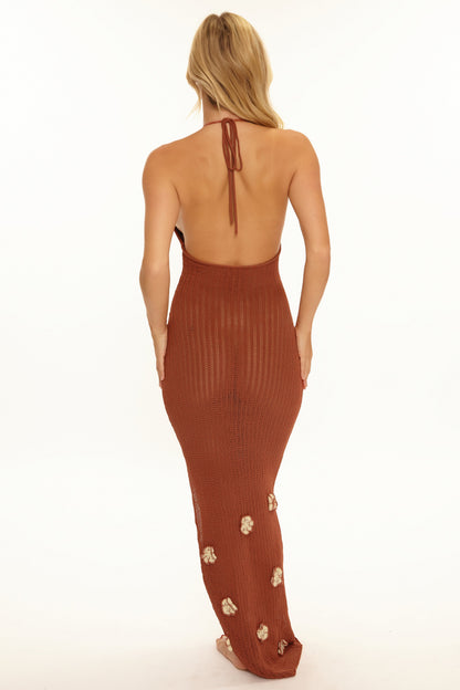 Cyrus Maxi Dress - Dusty Rose | Beach Bunny Swimwear