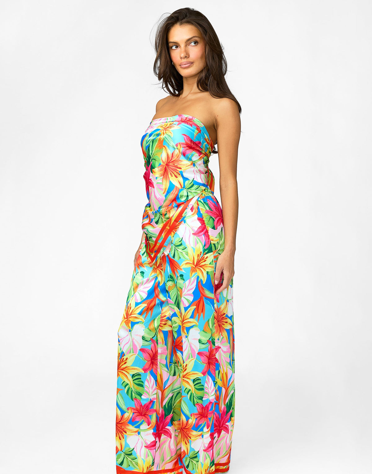 SORELLA PANTS - HAWAIIAN FLORAL | Beach Bunny Swimwear
