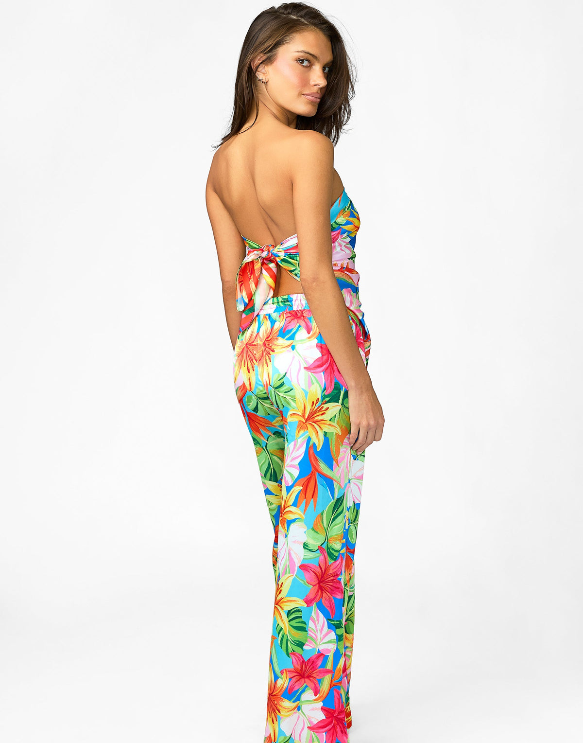 SORELLA PANTS - HAWAIIAN FLORAL | Beach Bunny Swimwear