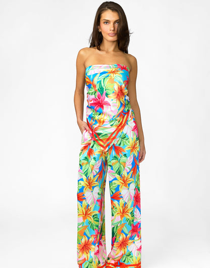 SORELLA PANTS - HAWAIIAN FLORAL | Beach Bunny Swimwear