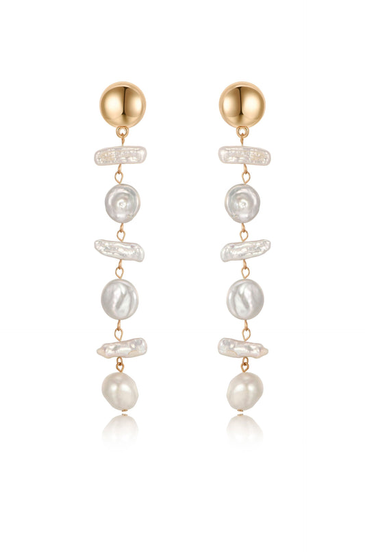 Ocean Secrets Freshwater Pearl Earrings | Beach Bunny Swimwear