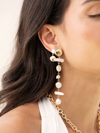 Ocean Secrets Freshwater Pearl Earrings | Beach Bunny Swimwear