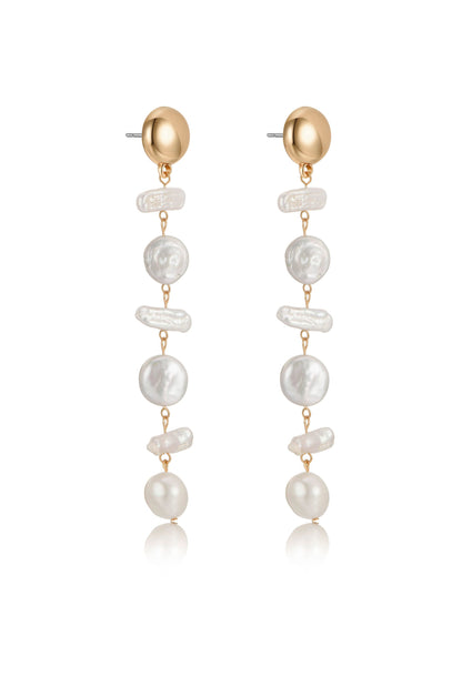 Ocean Secrets Freshwater Pearl Earrings | Beach Bunny Swimwear