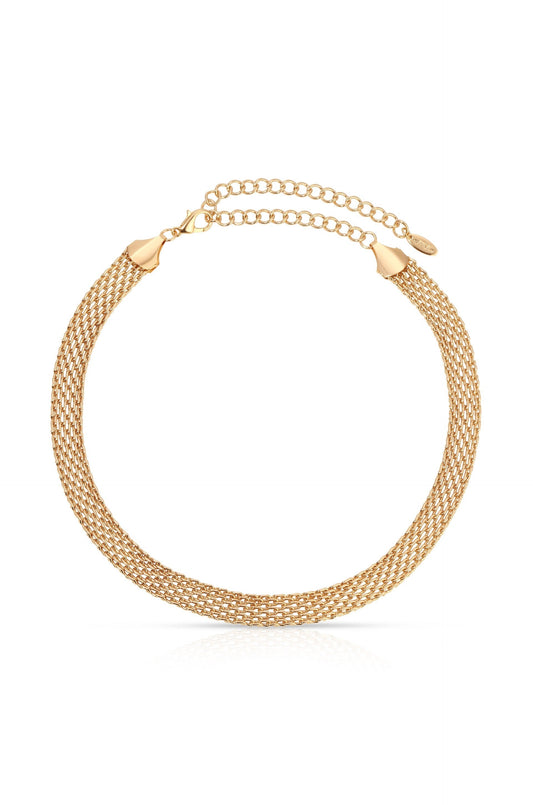 Mesh Link Necklace by Ettika | Beach Bunny Swimwear