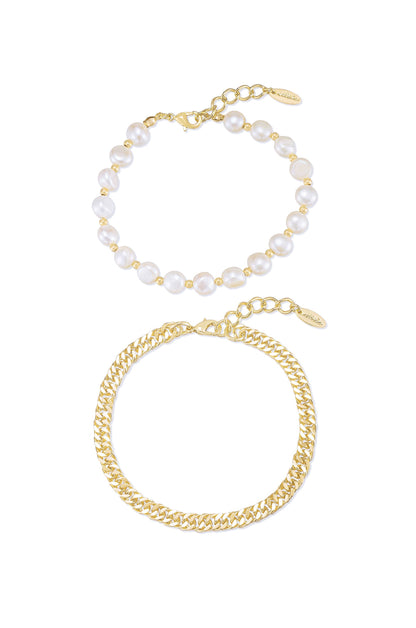 Pearl Party Anklet by Ettika | Beach Bunny Swimwear