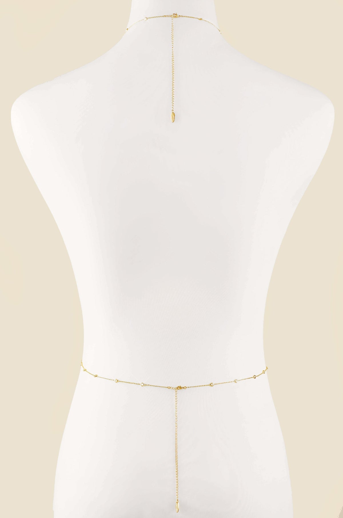 Simple Crystal X Body Chain by Ettika | Beach Bunny Swimwear