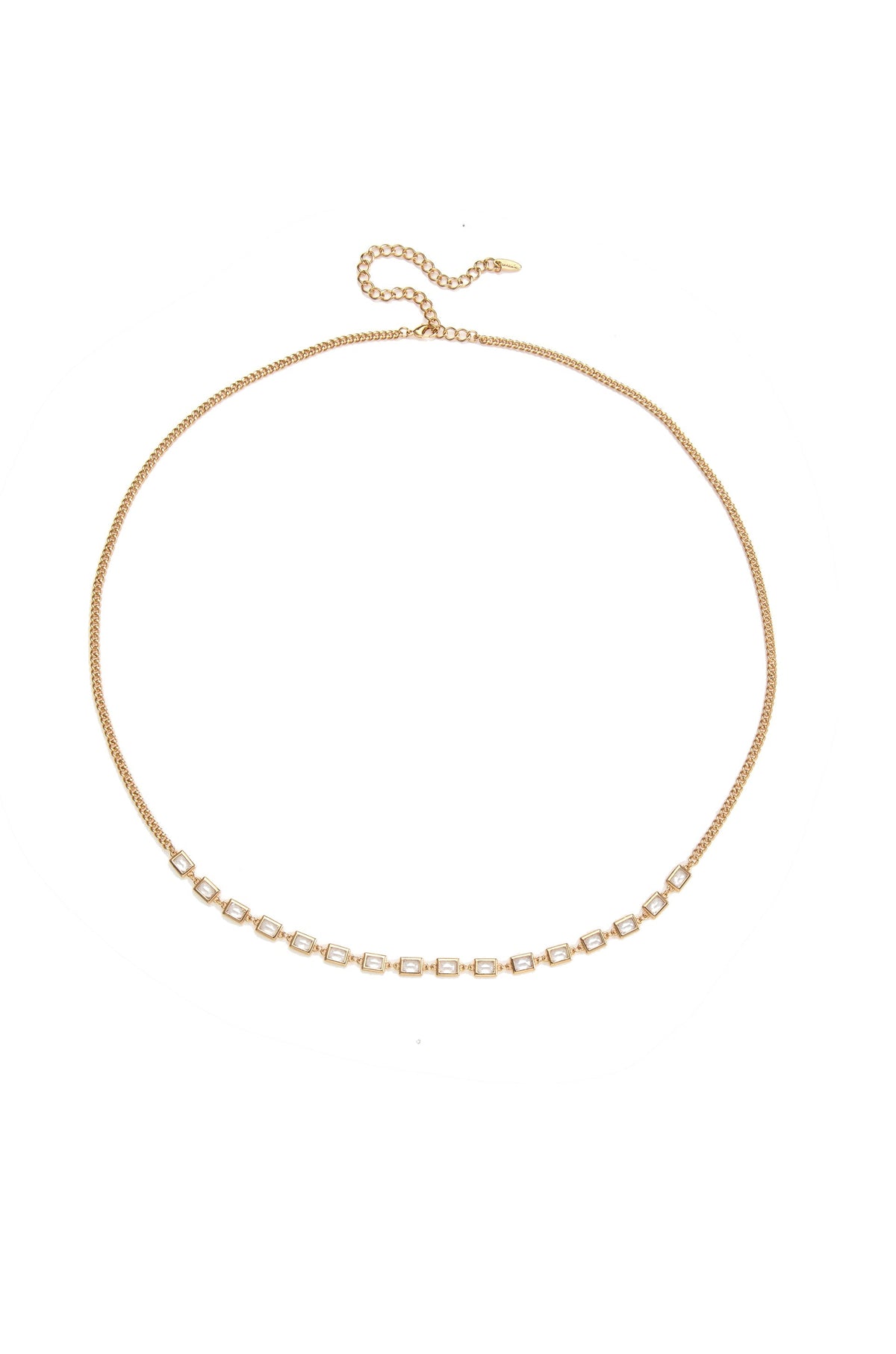 Iris Crystal and Gold Body Chain by Ettika | Beach Bunny Swimwear