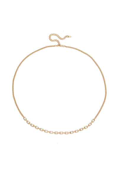 Iris Crystal and Gold Body Chain by Ettika | Beach Bunny Swimwear
