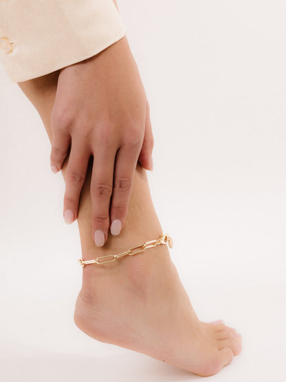 Interlinked Chain Anklet by Ettika | Beach Bunny Swimwear