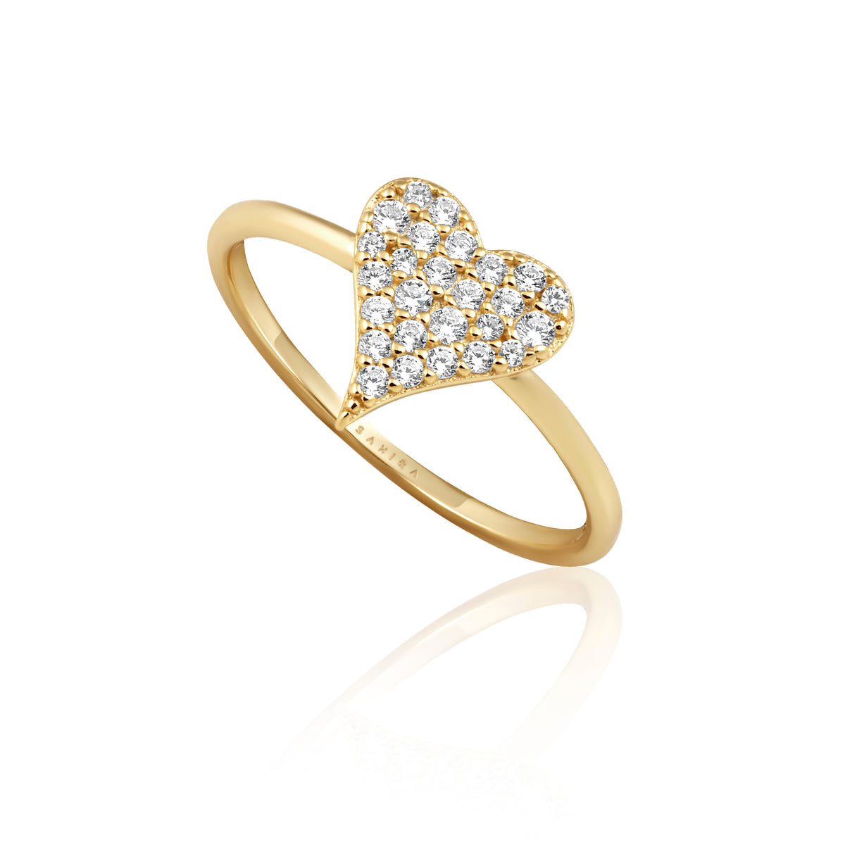 Audrey Heart Ring | Beach Bunny Swimwear
