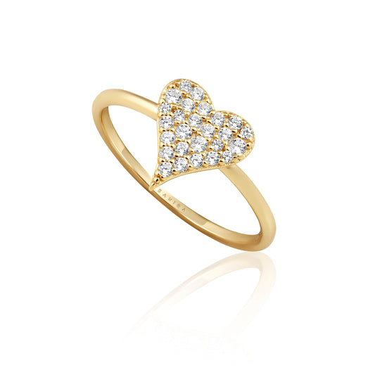Audrey Heart Ring | Beach Bunny Swimwear