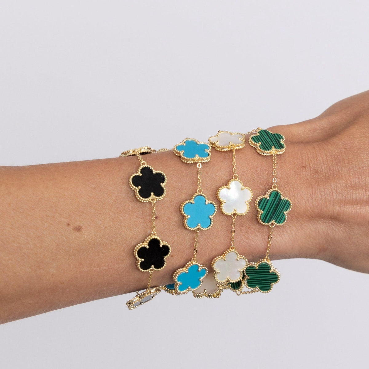Adeline Clover Bracelet | Beach Bunny Swimwear