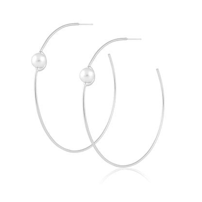Belize Pearl Hoop | Beach Bunny Swimwear