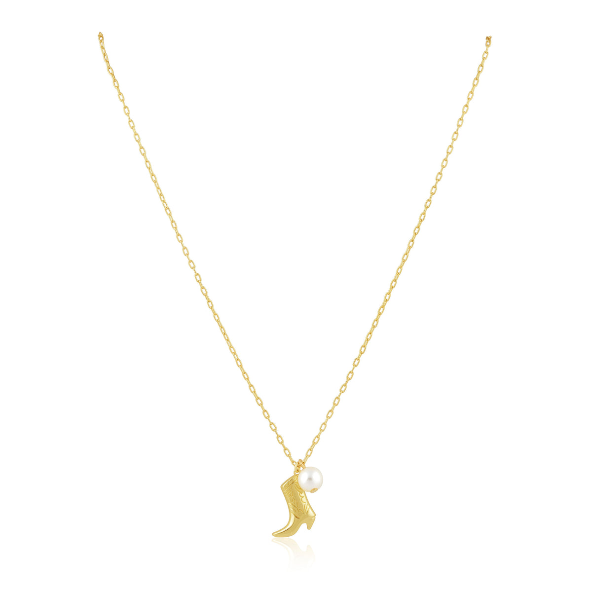 Boot N' Pearl Necklace | Beach Bunny Swimwear