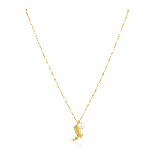 Boot N' Pearl Necklace | Beach Bunny Swimwear