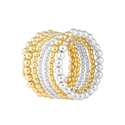 Allison Beaded Wrap Bracelet - 6 Row | Beach Bunny Swimwear