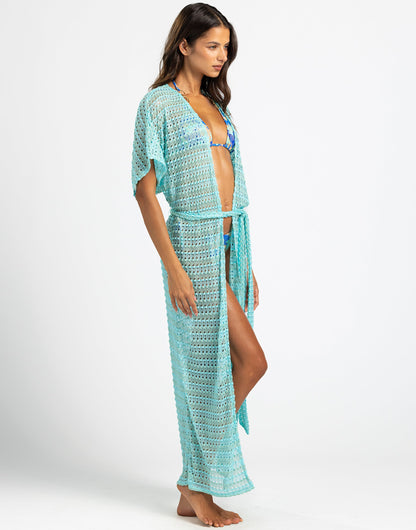 Camden Maxi Kaftan - Frozen | Beach Bunny Swimwear