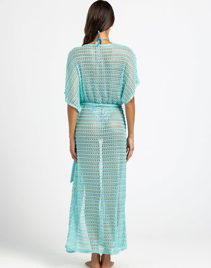 Camden Maxi Kaftan - Frozen | Beach Bunny Swimwear