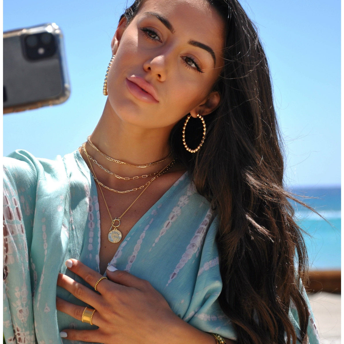 Codie Link Necklace | Beach Bunny Swimwear