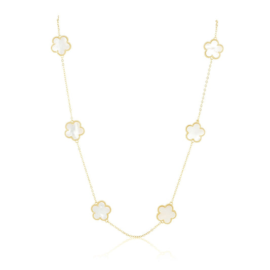 Adeline Clover Necklace | Beach Bunny Swimwear
