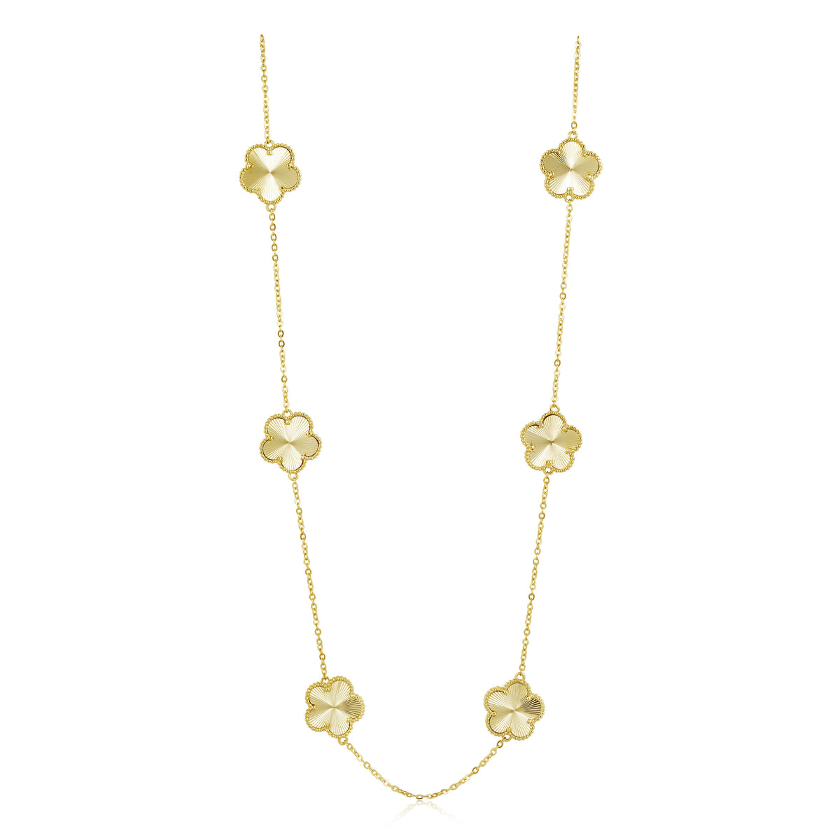 Adeline Clover Necklace | Beach Bunny Swimwear