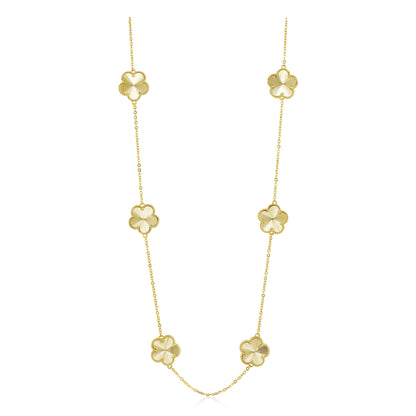 Adeline Clover Necklace | Beach Bunny Swimwear