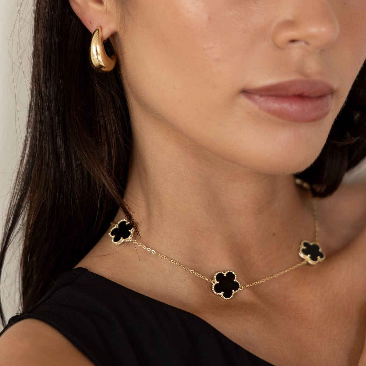 Adeline Clover Necklace | Beach Bunny Swimwear
