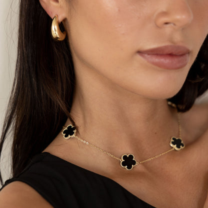 Adeline Clover Necklace | Beach Bunny Swimwear