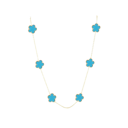 Adeline Clover Necklace | Beach Bunny Swimwear