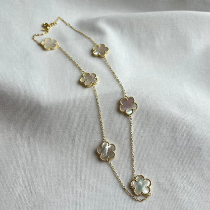Adeline Clover Necklace | Beach Bunny Swimwear