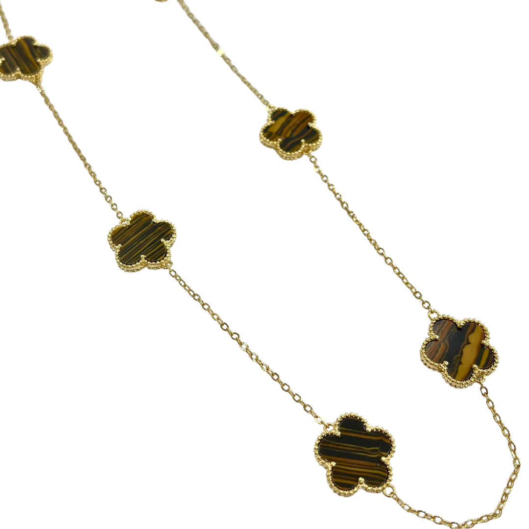 Adeline Clover Necklace | Beach Bunny Swimwear