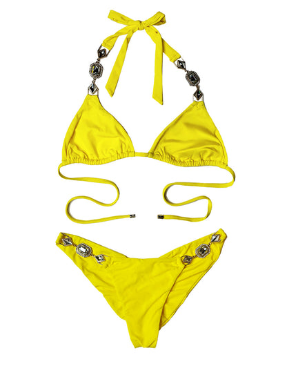 Raja Triangle Top - Sunshine | Beach Bunny Swimwear