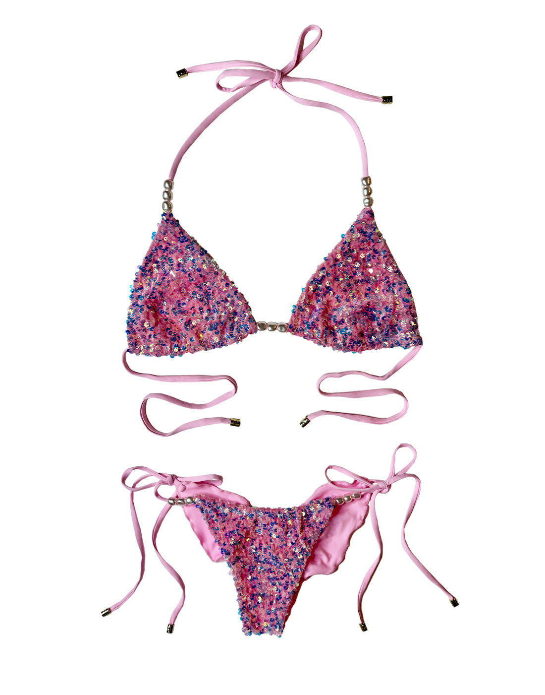 Capri Tango Bottom - Pink | Beach Bunny Swimwear